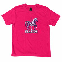 Load image into Gallery viewer, Seaside Carousel Horse Kids-T
