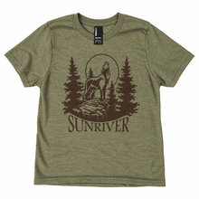 Load image into Gallery viewer, Sunriver Howling Wolf Kids-T