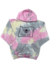 Load image into Gallery viewer, Bee Happy Tie Dye Hood - Your Store
