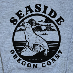 Seaside Seal Kids Hoodie