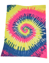 Load image into Gallery viewer, Sasquatch Footprint Tie Dye Blanket
