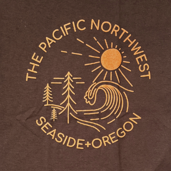 Pacific Northwest Wave and Trees