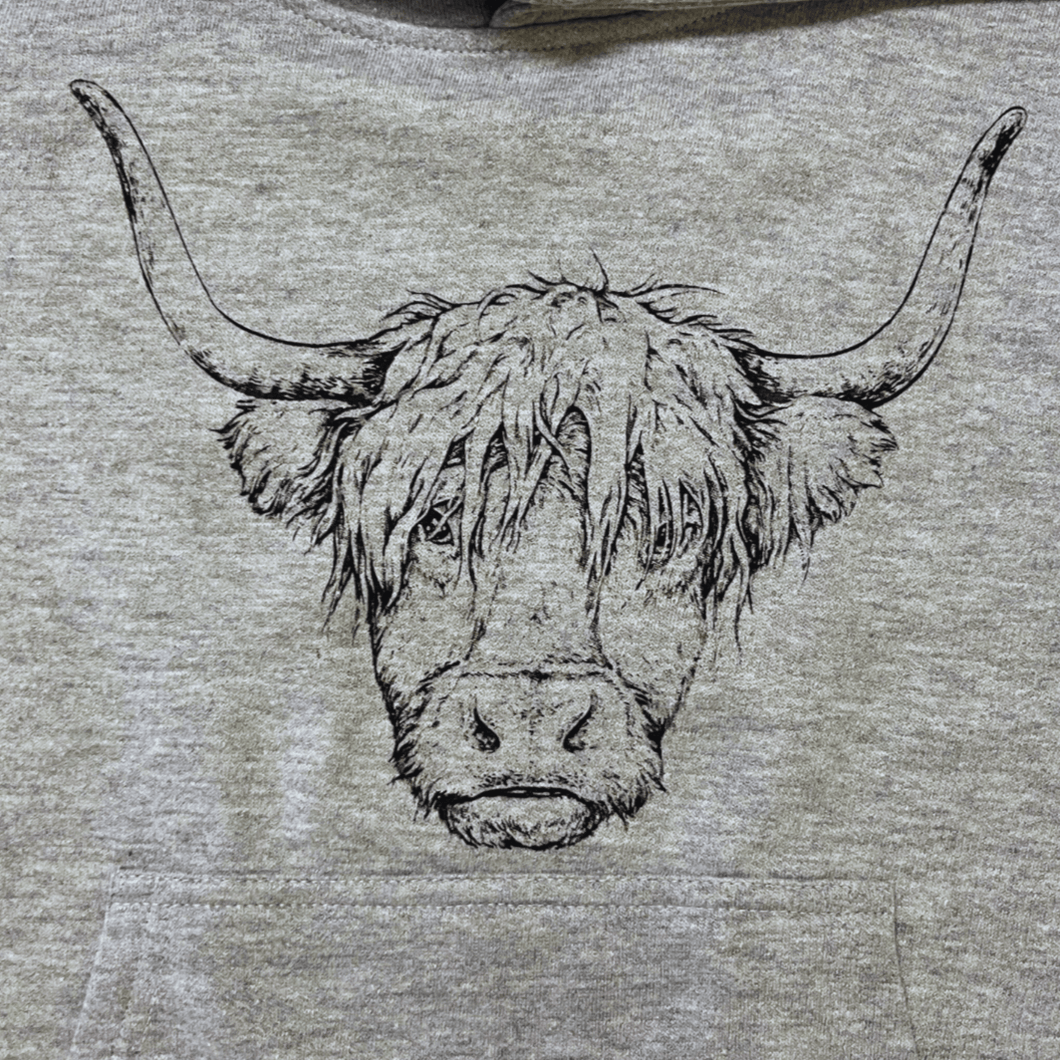 George, The Highland Cow Kids Hoodie - Your Store