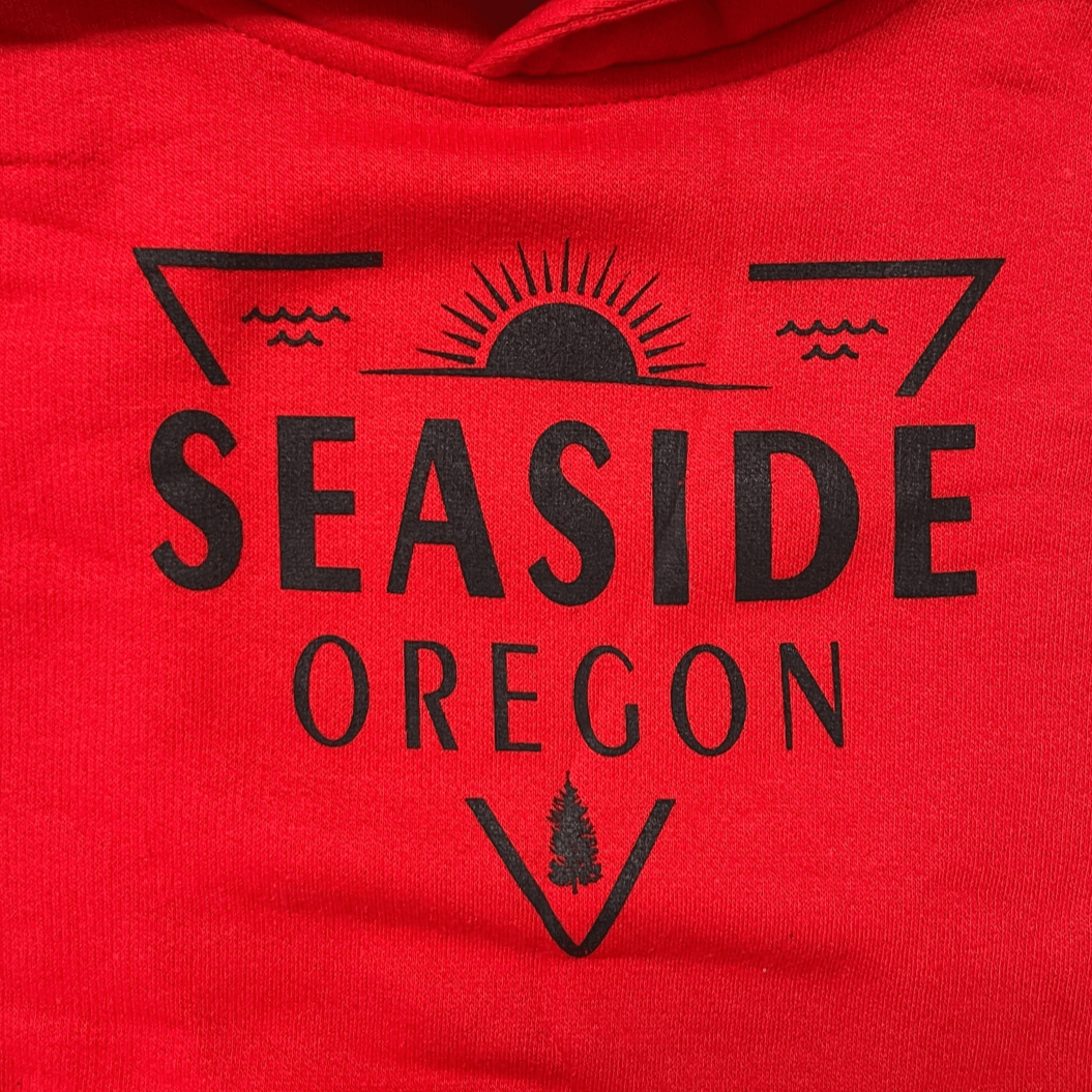 Seaside Triangle Kids Hoodie - Your Store