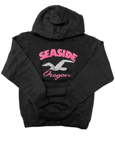 Seaside Pink Bird Kids Hoodie - Your Store