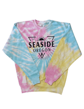 Load image into Gallery viewer, Seaside Triangle Tie Dye Crew - Your Store
