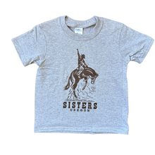 Load image into Gallery viewer, Sisters Bucking Horse Kids-T
