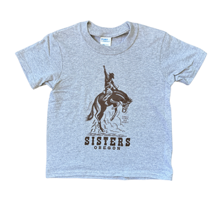 Sisters Bucking Horse Kids-T