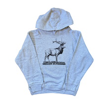 Load image into Gallery viewer, Oregon Outdoors Elk Kids Hoodie
