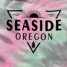 Load image into Gallery viewer, Seaside Triangle Tie Dye Hood - Your Store
