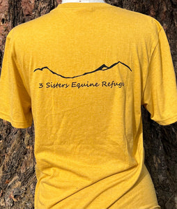3 Sisters Equine Refuge Sunshine tshirt - Your Store