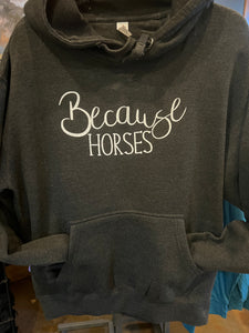 Because Horses Hoody