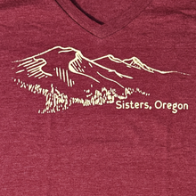 Load image into Gallery viewer, Three Sisters Puff ink V-Neck
