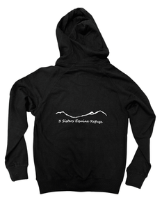 3 Sisters Equine Refuge left chest zip - Your Store