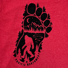 Load image into Gallery viewer, Sasquatch footprint Kids-T
