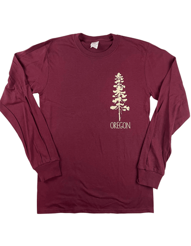 Oregon Side Tree Long Sleeve - Your Store