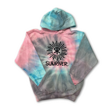 Load image into Gallery viewer, Survriver retro logo tie dye
