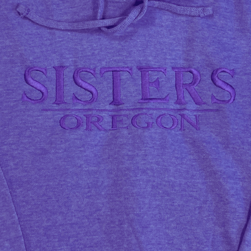 Sisters Embroidered Hoodie - Your Store